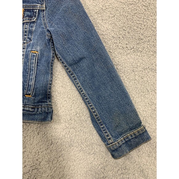Levi Strauss Signature Denim Blue Jean Youth Button-up Jacket Large (L) - Picture 2 of 13